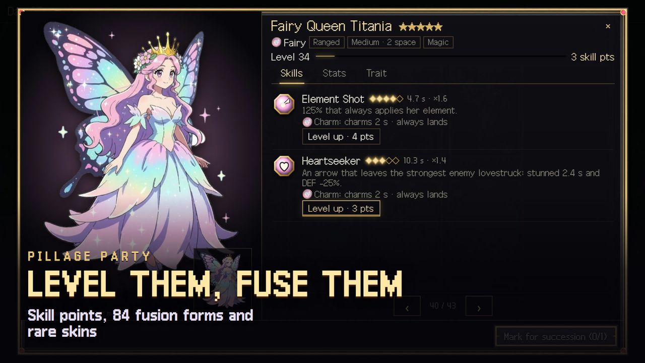 Level them, fuse them
